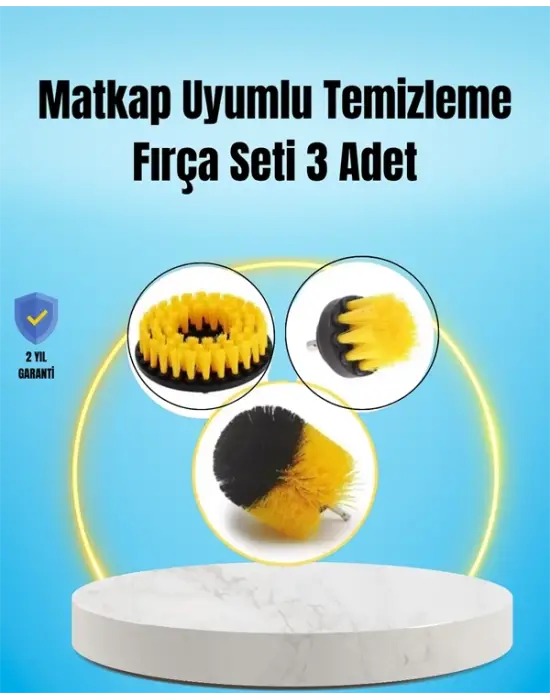 Yağ, Kir Ve Pas Temizliği İçin Güçlü Naylon Kıllı Temizlik Fırçası