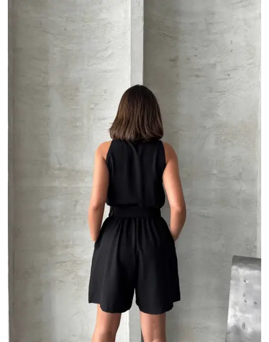 Modern Yakalı Tulum