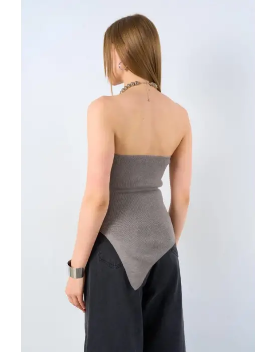 Yanı Uzun Atlet - Orta Gri