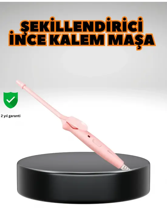 Yanma Önleyici Uçlu Profesyonel Saç Bukle Maşası