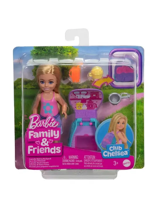 Omarı Cupcake Oyun Seti ve Chelsea Sırt Çantası