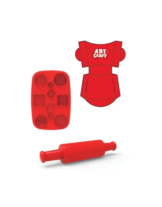 Omarı Renkli Oyuncak Hamburger Seti - 150 gr Oyun Hamuru