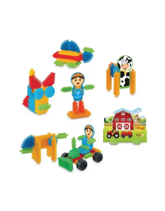 Omarı Pratik ve Sevimli Kaktüs Blok Oyuncak Seti