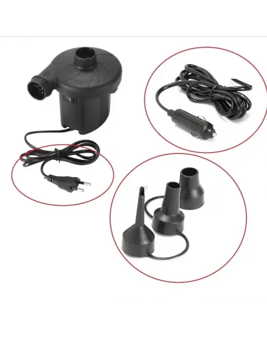 Yatak Şişirme Havuz Şişirme Boşaltma Hava Pompası