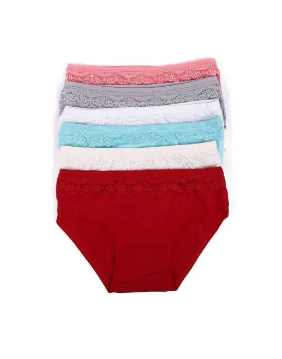 Omarı Çocuk Dantelli Bikini Seti - 6 Parça