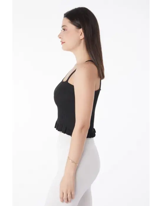 Modern Yazlık Triko Crop