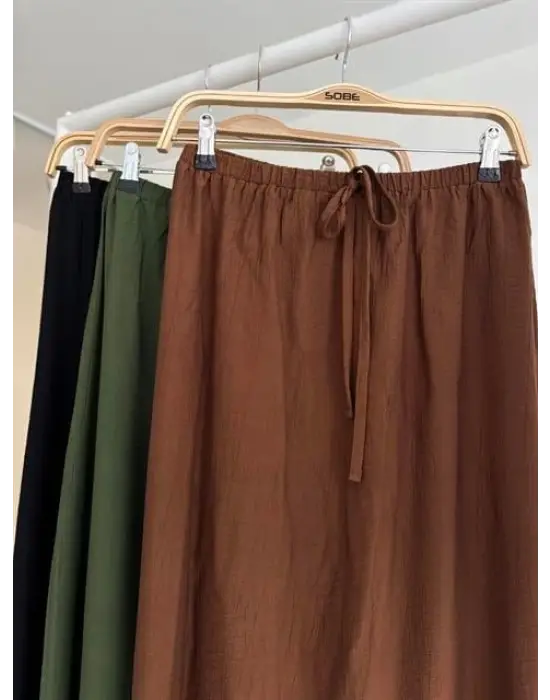 Yelek Önden Bağlamalı Uzun Etekli Takım 10192