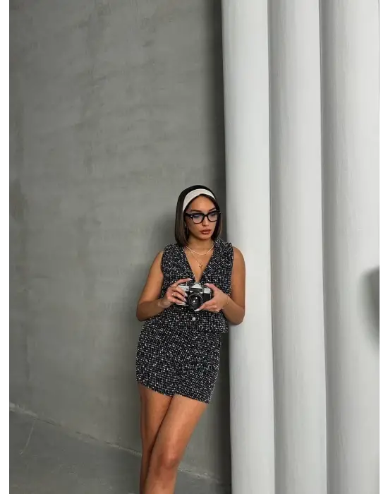 Omarı Yazın Rahatlığı: Şortlu Yelek Takımı