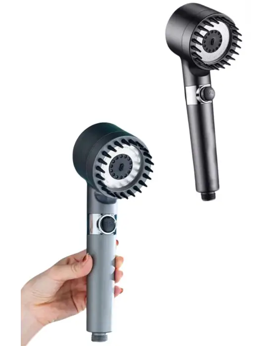 Yeni Masaj Etkili Nesil Filtreli  Duş Başlığı Fıskiyesi Duş Banyo