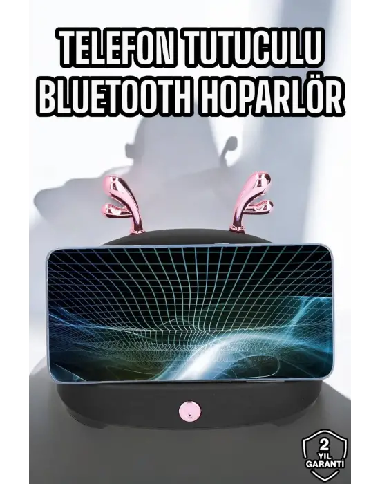 Yeni Nesil Akıllı Hoparlör Telefon Tutacağı Uzun Pil Ömrü Yüksek Ses Kaliteli