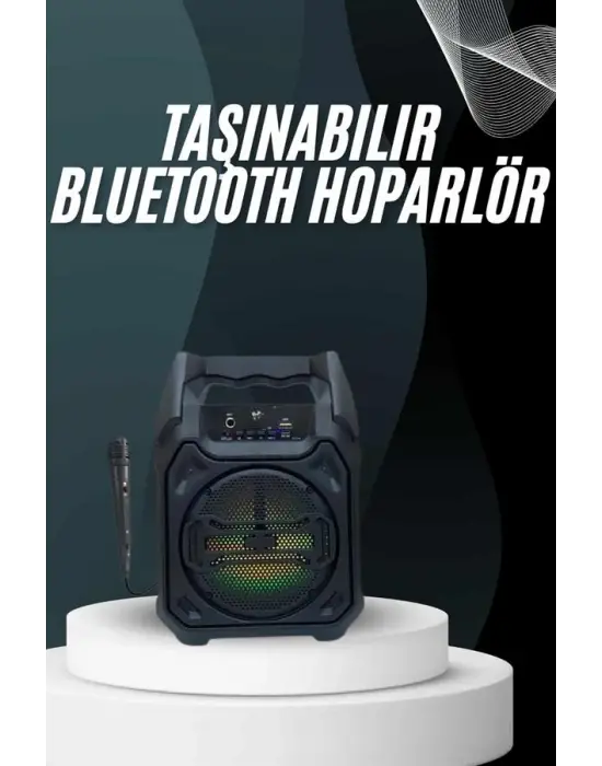Yeni Nesil Bluetooth Hoparlör Usb Tf Kart Girişli Çoklu Bağlantı