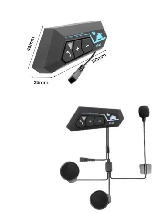 Yeni Nesil Dinleme Ve Konuşma Özellikli Intercom Kask Kulaklığı 5.0 Bluetooth