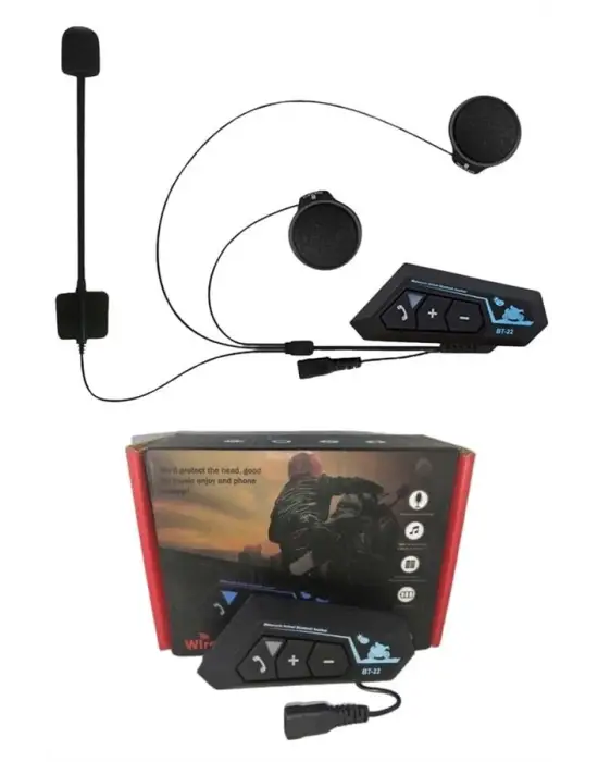 Yeni Nesil Dinleme Ve Konuşma Özellikli Intercom Kask Kulaklığı 5.0 Bluetooth