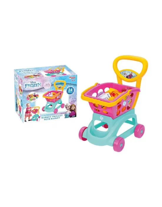 Omarı Hafif ve Dayanıklı Frozen Market Arabası