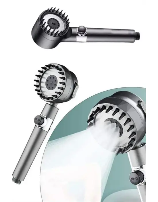 Yeni Nesil Masaj Etkili Duş Başlığı Su Basınçlı Tazyikli Özel