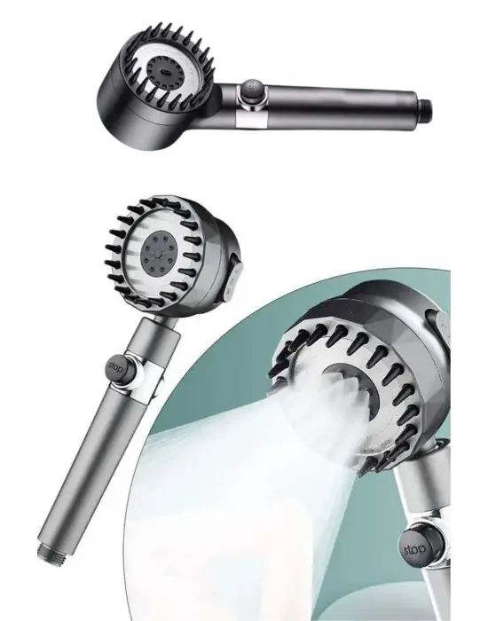 Yeni Nesil Masaj Etkili Duş Başlığı Su Basınçlı Tazyikli Özel