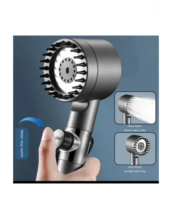 Omarı Filtreli Masajlı Duş Başlığı