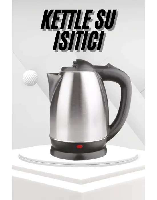 Yeni Nesil Saplı Uzun Ömürlü Paslanmaz Çelik Su Isıtıcı Kettle