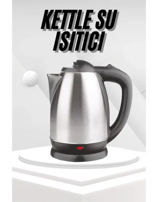 Yeni Nesil Saplı Uzun Ömürlü Paslanmaz Çelik Su Isıtıcı Kettle