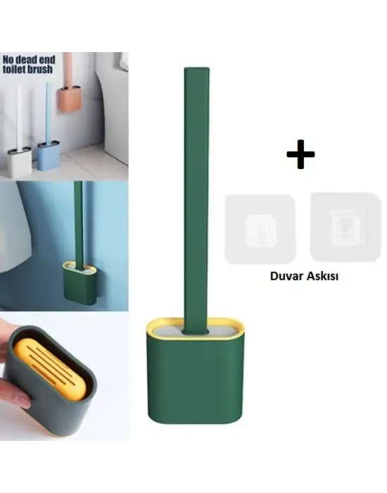 Yeni Nesil Silikon Klozet Fırçası