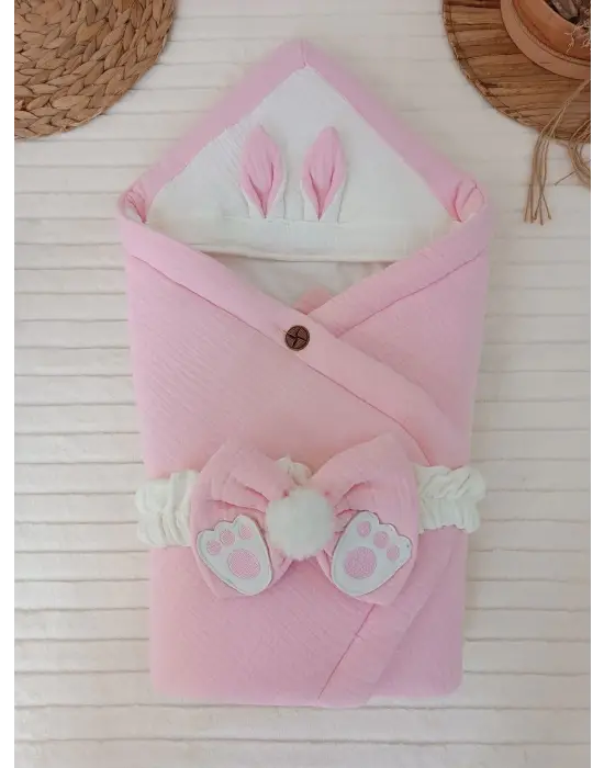 Göz Alıcı Bebek Battaniyesi Pembe
