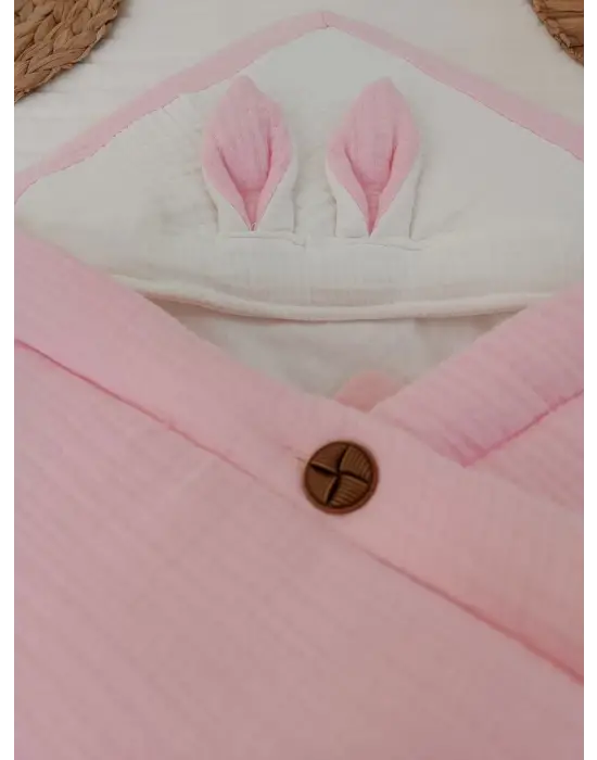 Göz Alıcı Bebek Battaniyesi Pembe