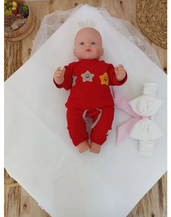 Şık My Prince Taç Nakışlı Bebek Battaniyesi