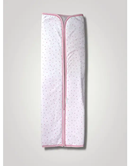 Minimal Fermuarlı Kadife Bebek Battaniyesi