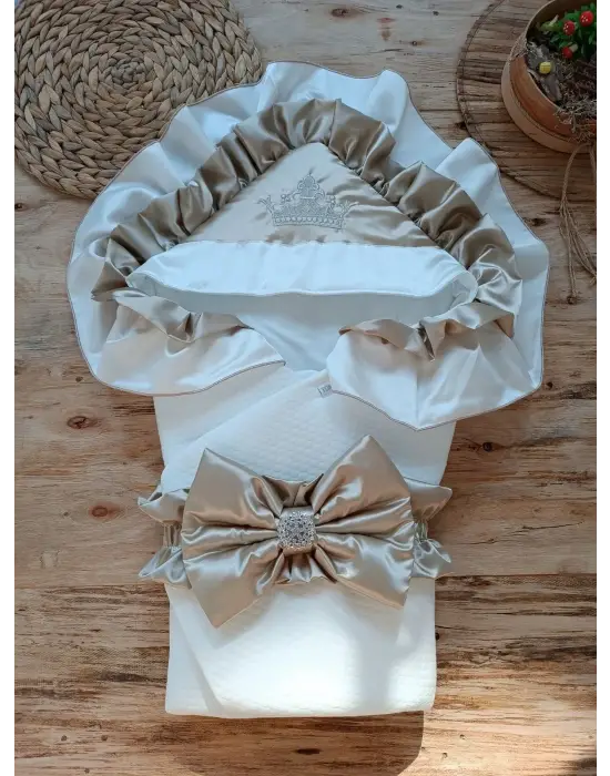 Etkileyici Bebek Battaniyesi Kundak Vizon