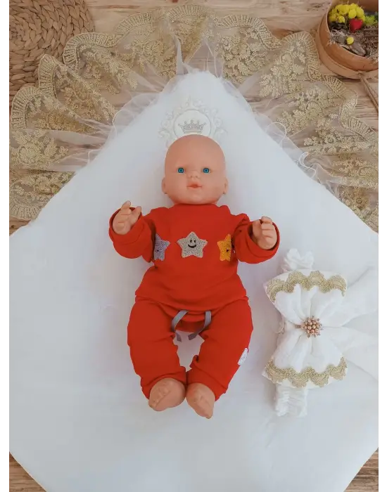 Yenilikçi Prensesim Nakışlı Kundak Battaniyesi