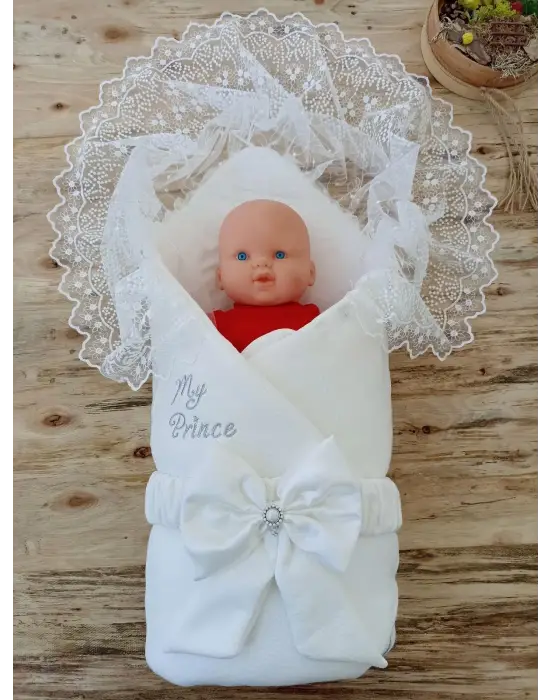 Göz Alıcı Lüks Kundak Bebek Battaniyesi