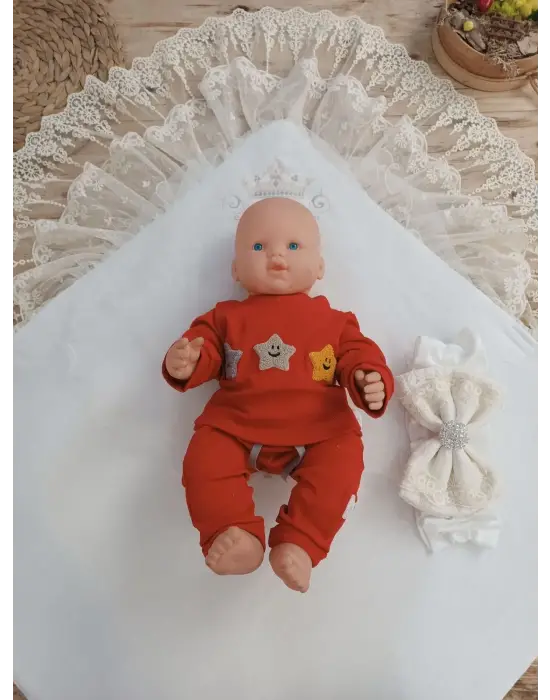 Elite Nakışlı Bebek Battaniye