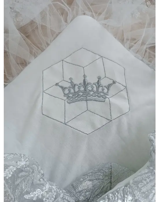 Göz Alıcı Piramit Desenli Bebek Battaniyesi