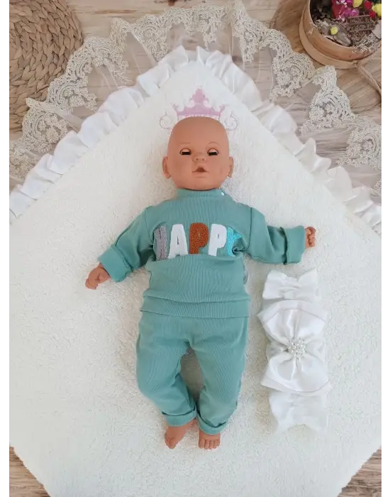 Özel Tasarım Wool Yenidoğan Unisex Kundak Bebek Battaniyesi