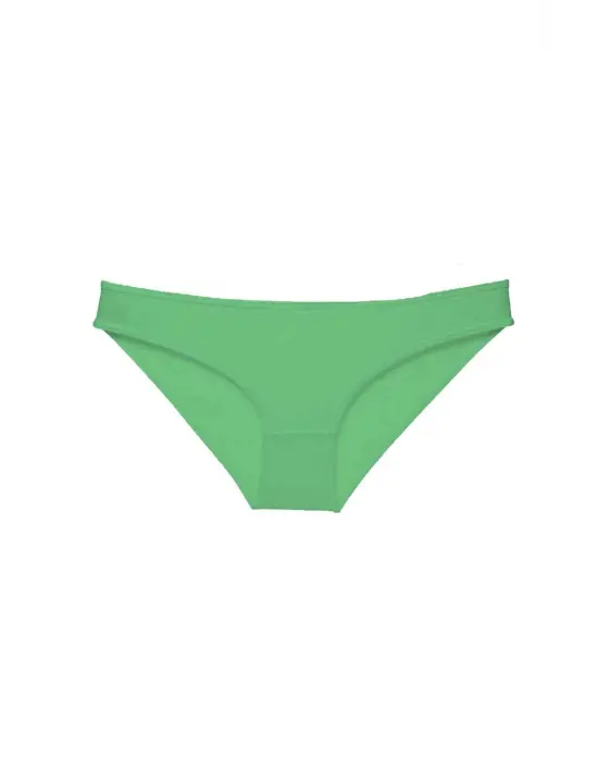 Tarz Yeşil Pamuklu Likralı Poşet İçinde Slip Külot