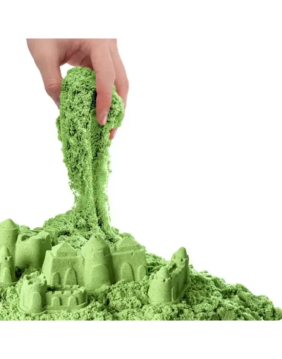 Omarı Yeşil Kinetik Oyun Kum - 500 gr Aksesuarlı