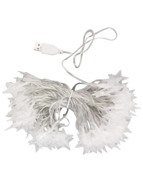 Yıldız Tasarımlı 20 Led Usb Aydınlatma