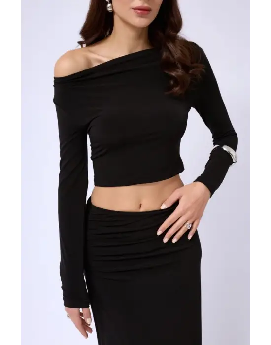 Yırtmaç Detay Maxi Etek