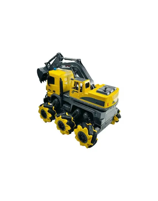 YJ-075-4 1:14 Uzaktan Kumandalı Full Fonksiyon 2.4G Kamyon Kazıcı -Vardem