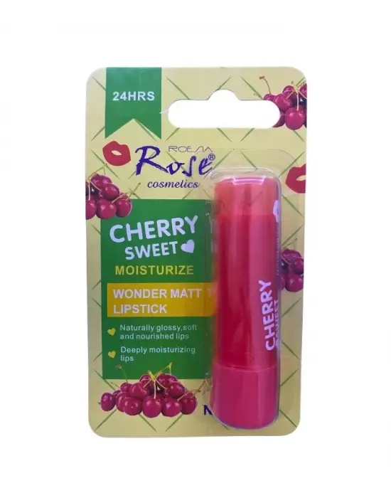 Omarı Doğal Lezzetli Dudak Nemlendirici Seti - Kiraz, Çilek, Çikolata Aromalı