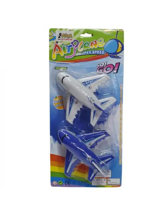 Omarı Mini Metal Yolcu Uçak Figürleri Seti 14 Cm