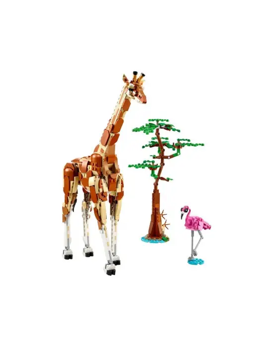 Omarı Vahşi Safari Hayvanları Lego Seti Parça - +9 Yaş