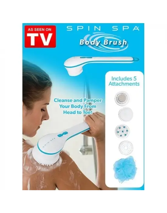 Omarı Derinlemsine Temizlik Sağlayan Spin Spa Duş Başlığı