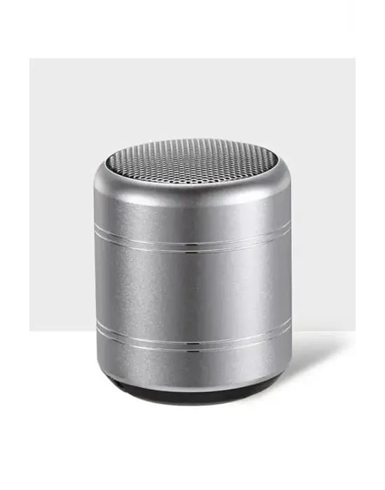 Omarı Taşınabilir Yuvarlak Metal Bluetooth Hoparlör - Yüksek Baslı Tws Kablosuz Ses