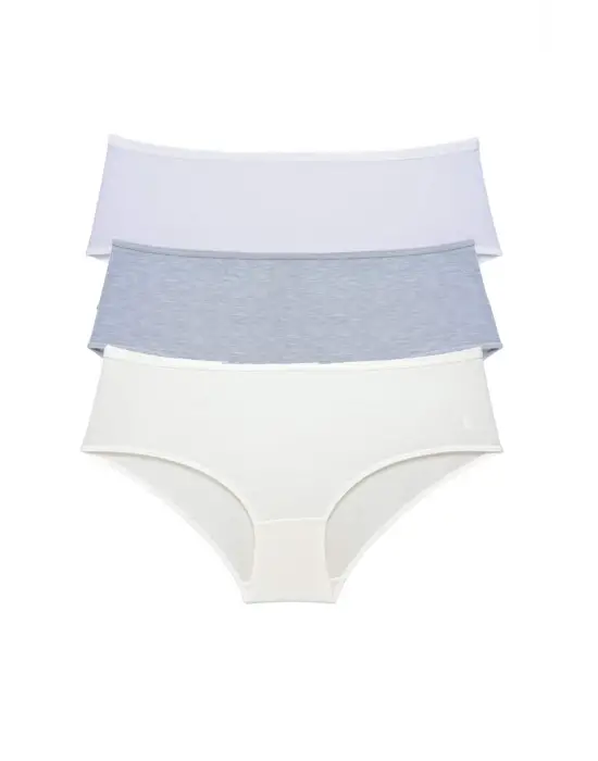 Omarı Yüksek Bel Bato Külot Seti - 3lü Sipariş