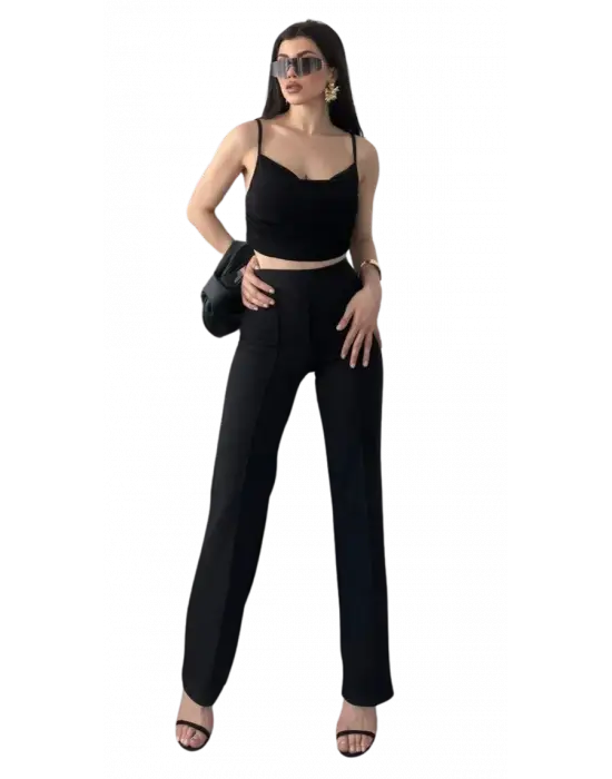 Göz Alıcı Yüksek Bel Biyeli Pantolon