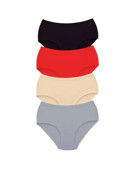 Omarı Tutku Kadın Yüksek Bel Kalın Lastik Külot