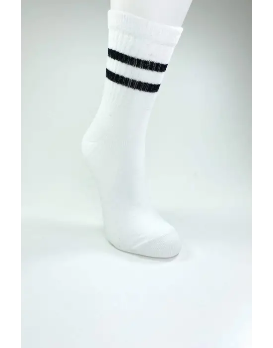 Omarı Şık ve Rahat 2 Çift Kadın Soket Çorap