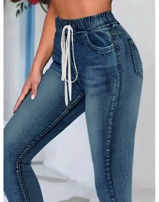 Omarı Yüksek Bel Kot Pantolon Modası