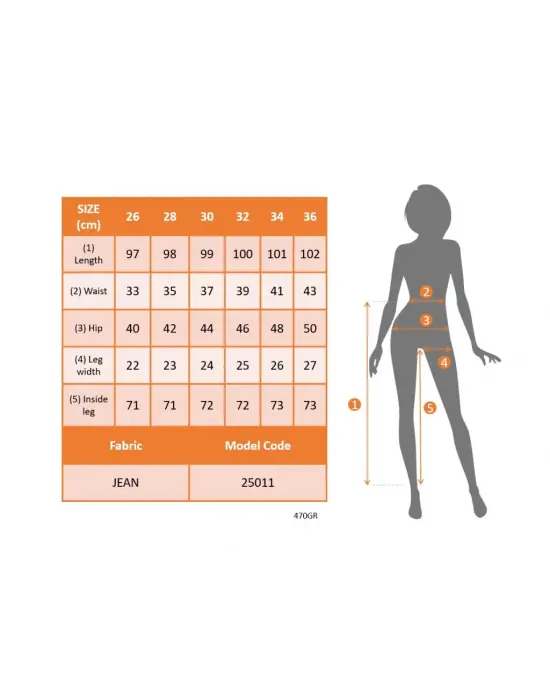 Omarı Yüksek Bel Kot Pantolon Modası